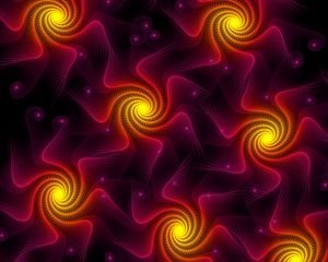 Preview wallpaper spirals, fractal, patterns, twisted