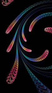 Preview wallpaper spirals, patterns, fractal, colorful