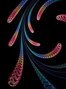 Preview wallpaper spirals, patterns, fractal, colorful