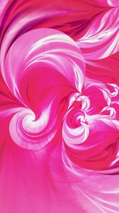 Preview wallpaper spirals, shapes, lines, abstraction, pink