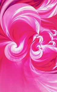 Preview wallpaper spirals, shapes, lines, abstraction, pink