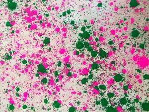 Preview wallpaper splashes, stains, paint, green, pink