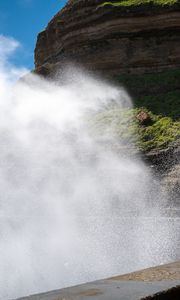 Preview wallpaper splashes, water, rocks