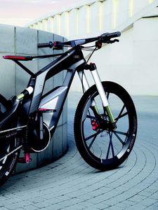 Preview wallpaper sport, audi, grey background, bicycling