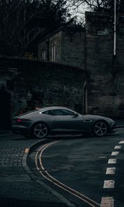 Preview wallpaper sports car, car, black, street