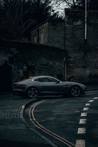 Preview wallpaper sports car, car, black, street