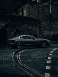 Preview wallpaper sports car, car, black, street