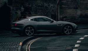 Preview wallpaper sports car, car, black, street