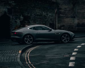 Preview wallpaper sports car, car, black, street