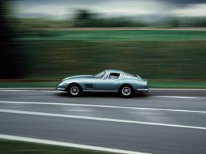 Preview wallpaper sports car, car, retro, speed, road