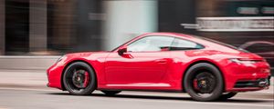 Preview wallpaper sports car, car, speed, red