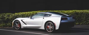 Preview wallpaper sports car, side view, gray