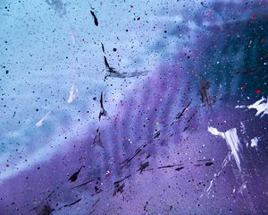 Preview wallpaper spots, abstraction, paint, glass, surface