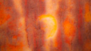 Preview wallpaper spots, blur, orange, abstraction