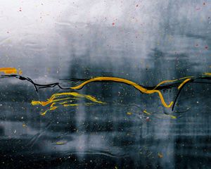 Preview wallpaper spots, lines, paint, glass, abstraction