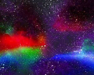 Preview wallpaper spots, multicolored, points