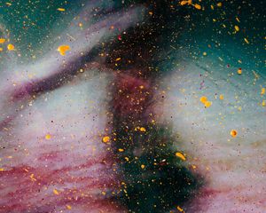 Preview wallpaper spots, paint, glass, abstraction, transparent