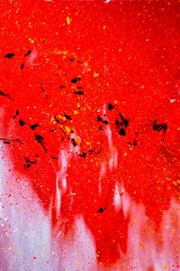 Preview wallpaper spots, paint, glass, abstraction, red