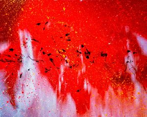 Preview wallpaper spots, paint, glass, abstraction, red