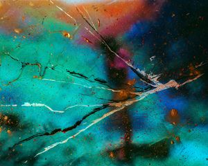 Preview wallpaper spots, paint, glass, blur, colorful, abstraction