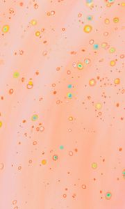 Preview wallpaper spots, paint, spray, multi-colored, pink