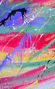 Preview wallpaper spots, splashes, colorful, paint, texture