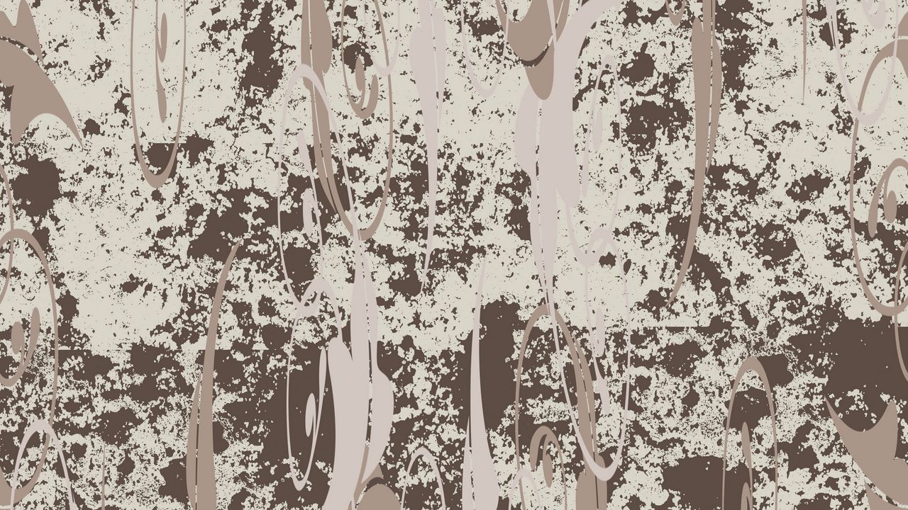 Wallpaper spots, stains, brown, abstraction