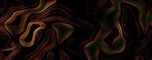 Preview wallpaper spots, wavy, colorful, abstraction