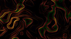 Preview wallpaper spots, wavy, colorful, abstraction