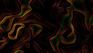 Preview wallpaper spots, wavy, colorful, abstraction
