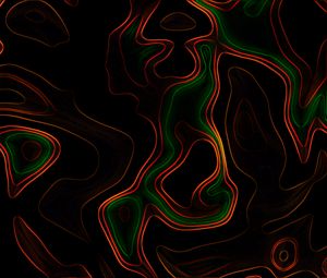 Preview wallpaper spots, wavy, colorful, abstraction