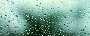 Preview wallpaper spring, blur, glass, storm, rain, drops, water