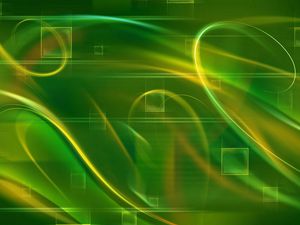 Preview wallpaper square, green, line, wavy, cells