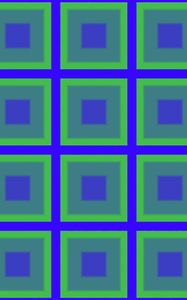 Preview wallpaper squares, blue, green, abstraction