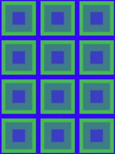 Preview wallpaper squares, blue, green, abstraction