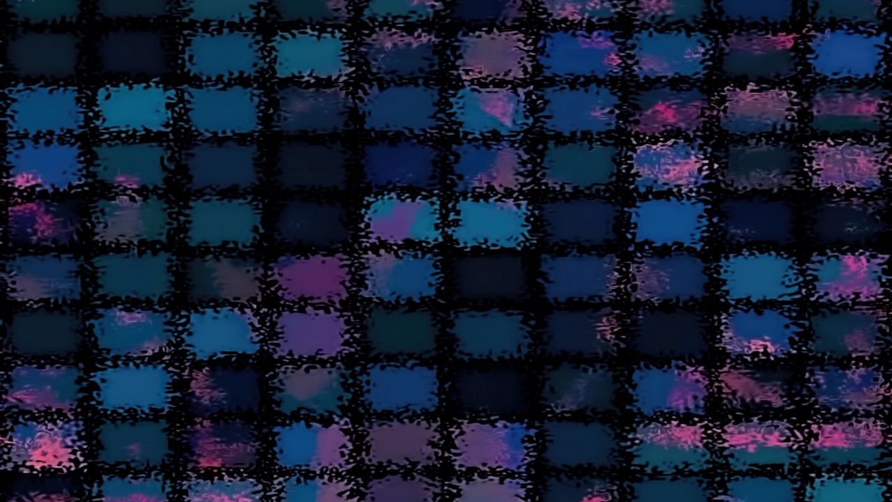 Wallpaper squares, blur, dark, abstraction