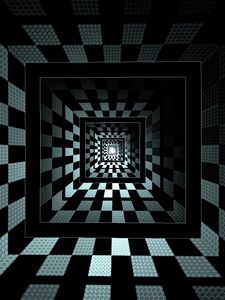 Preview wallpaper squares, dip, room, shadow