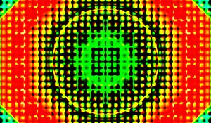 Preview wallpaper squares, dots, circle, abstraction, bright