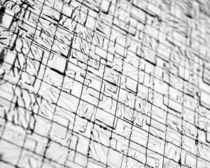 Preview wallpaper squares, intersection, lines, bw, blur