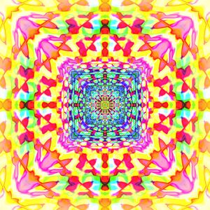Preview wallpaper squares, kaleidoscope, bright, abstraction