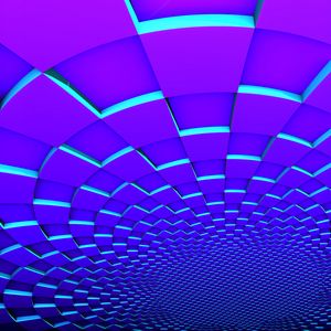 Preview wallpaper squares, shapes, blue, purple, abstraction
