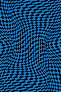 Preview wallpaper squares, shapes, distortion, optical illusion, blue, abstraction