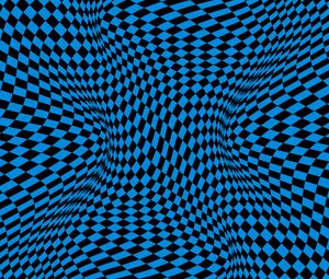 Preview wallpaper squares, shapes, distortion, optical illusion, blue, abstraction