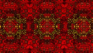 Preview wallpaper squares, shapes, fractal, abstraction, red