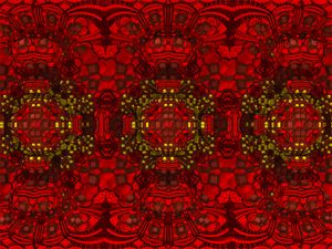 Preview wallpaper squares, shapes, fractal, abstraction, red