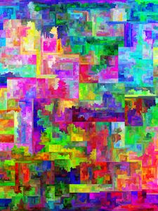 Preview wallpaper squares, spots, abstraction, colorful