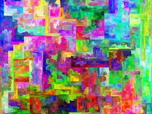 Preview wallpaper squares, spots, abstraction, colorful