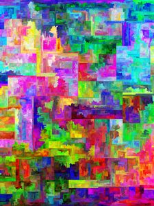 Preview wallpaper squares, spots, colorful, abstraction
