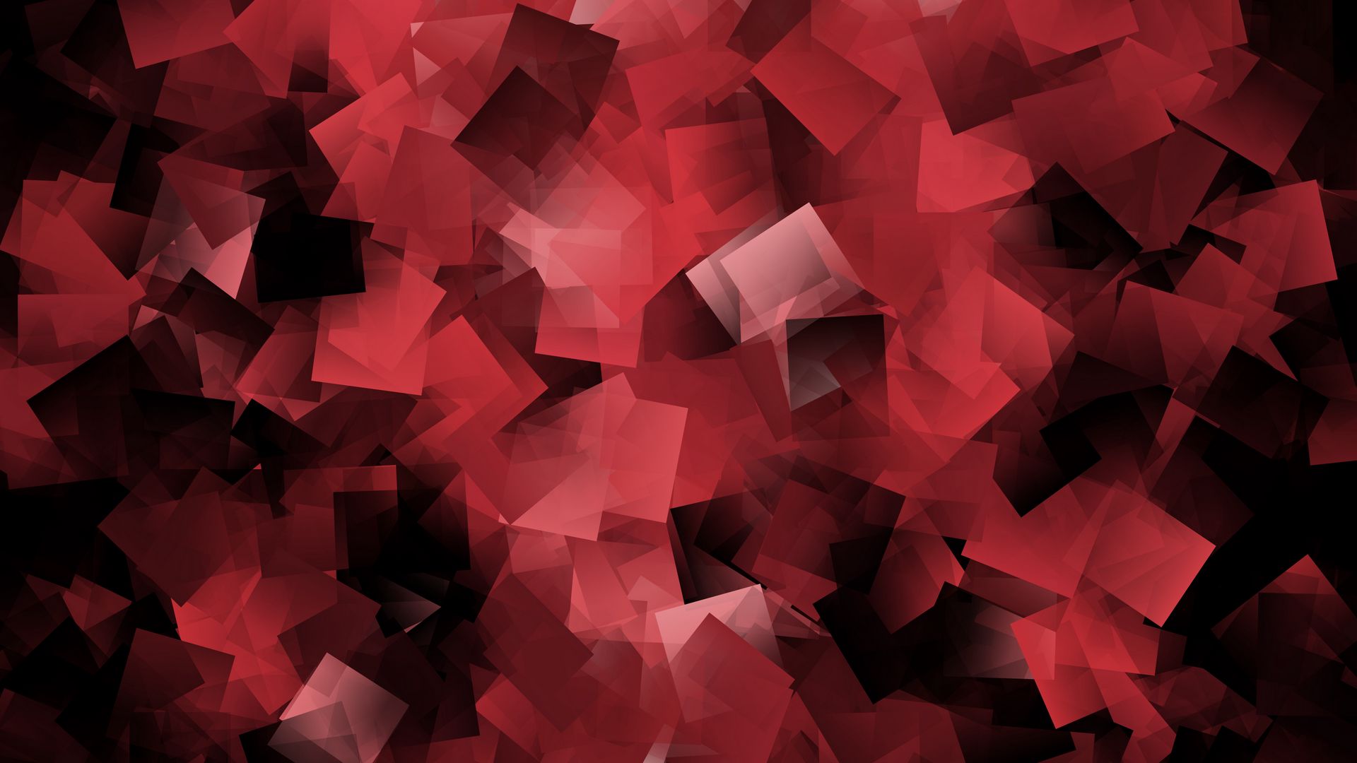 Download wallpaper 1920x1080 squares, transparent, intersection, red ...