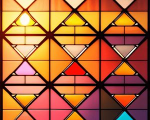 Preview wallpaper squares, triangles, abstraction, shapes, gradient